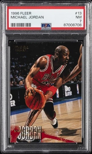 Jordan 1996 Fleer Jordan #13
