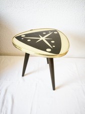 alter DDR Blumenhocker Nierentisch Hocker Beistelltisch Vintage 1960er Jahre