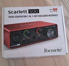 Focusrite Scarlett Solo 3rd Gen