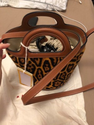 *BLACK FRIDAY *  Marni Mini Tropicalia Bucket Bag - Leoparden-Print
