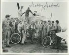 Francis Gabby Gabreski Signed 8x10 World War II WW2 Photo AUTO AI-Verified COA