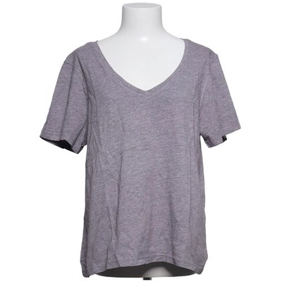 Mango, T-shirt, Größe: XL, Grau, Einfarbig, Damen #jFQ