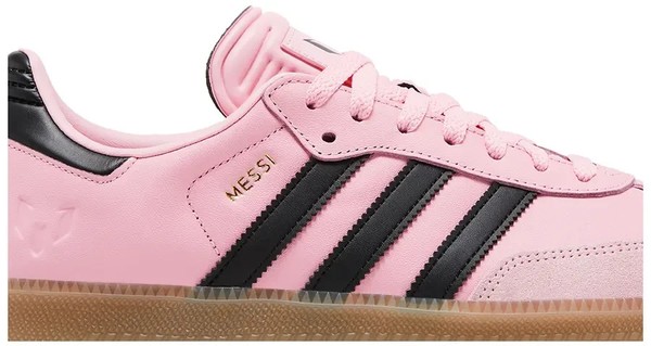 Lionel Messi x adidas Samba Inter Miami CF - Kit Local con Grabado - Rosa - NUEVO 2