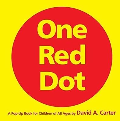 One Red Dot: One Red Dot by David A Carter 9780689877698 NEW Free UK Delivery