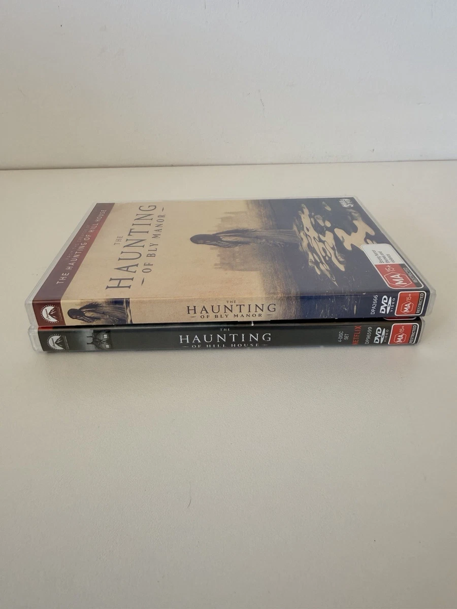 The Haunting of Hill House and Bly Manor DVD bundle Region 4 Horror Thriller