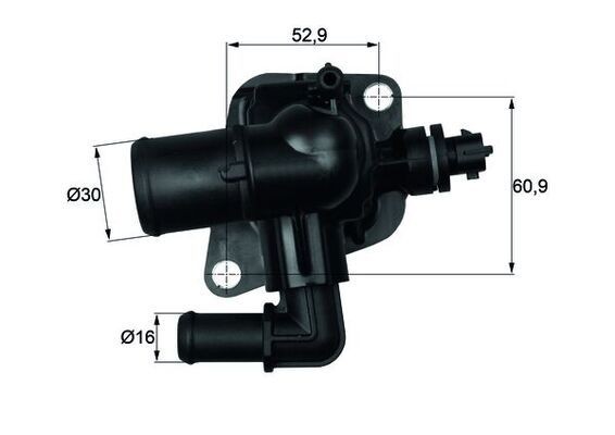 Neu - Mahle TI15088 Thermostat, KüHlmittel FüR Alfa Romeo Chevrolet CitroËN-image