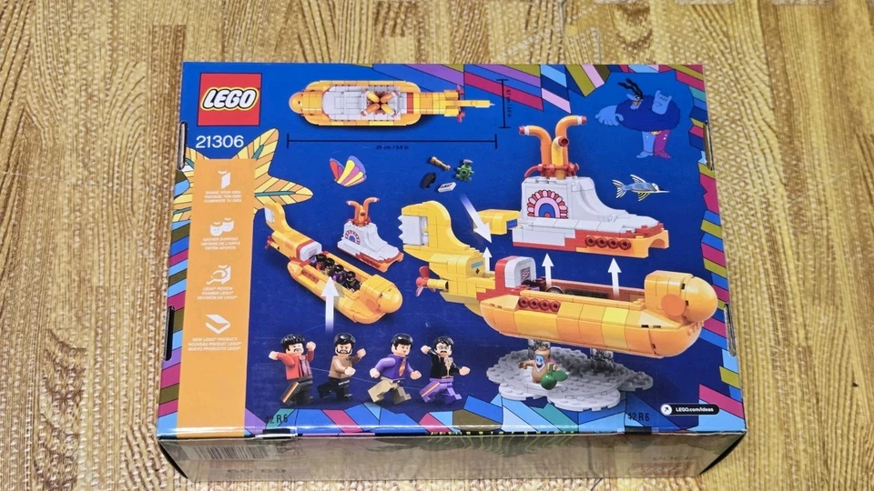 Nuevo, Sellado LEGO Ideas - The Beatles Yellow Submarine - 21306 Foto 3 de 4