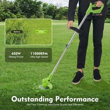 Electric Weed Cutter Garden Grass Trimmer Cor...