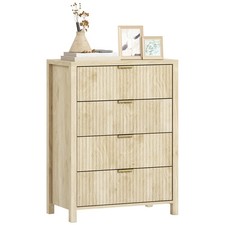 HOMCOM Cassettiera 4 Cassetti