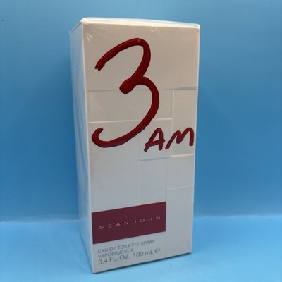3AM Eau De Toilette Spray Cologne by Sean John 3.4 Fl. Oz. - New, Factory-sealed