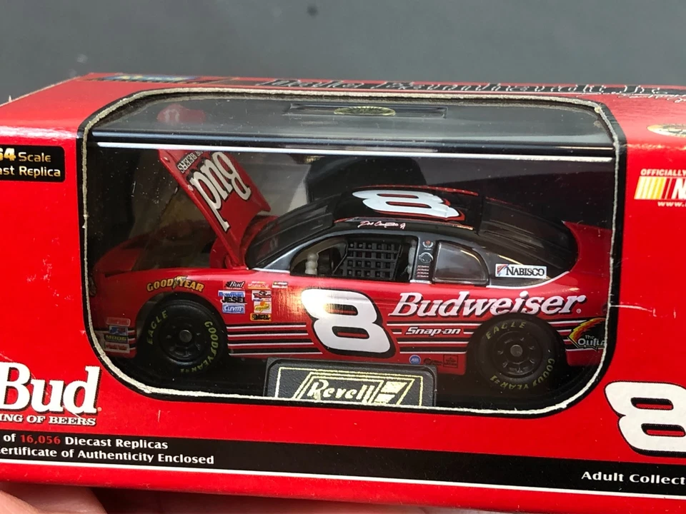 5 Colección Revell 1:64 Diecast 1999-2002 #8 BUDWEISER DALE WONHARDT Jr NASCAR Foto 3 de 4