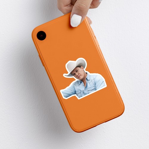 Jon Pardi Stickers-Waterproof Die-Cut Vinyl Stickers-9 PCS Stickers - Picture 4 of 6
