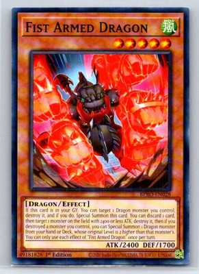 Fist Armed Dragon BPRO-EN028 Common / Short Print Burst Protocol Yu-Gi-Oh LP