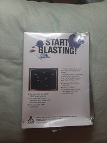 NEW Atari 7800 ASTEROIDS - NIB, STILL SEALED IN ORIGINAL SHRINKWRAP