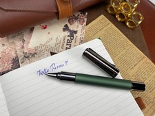 Stylo roller vert Monteverde Ritma comme neuf dans sa boîte capuchon...