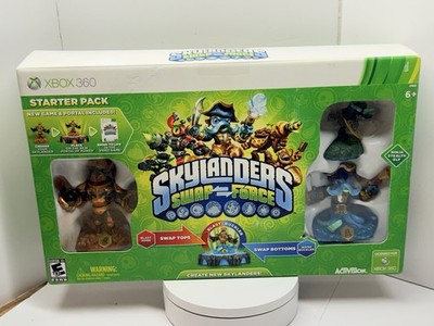 Skylanders Swap Force Xbox 360 Starter Pack w/ Sealed Game Portal 3 Figures Box