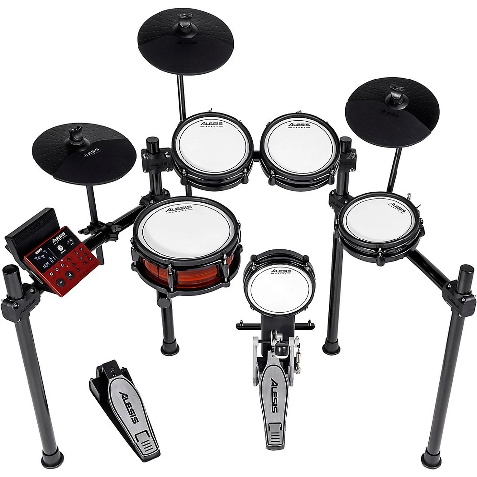Kit de batería electrónica profesional Alesis Nitro Pro de 8 piezas con cabezales de malla y Bluetooth Foto 3 de 4