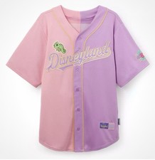 Disneyland Princess Rapunzel Pascal Baseball Jersey Adult Size LARGE NwT