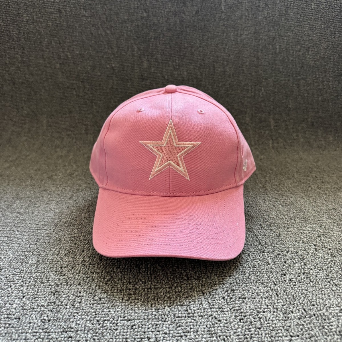 '47 Brand Dallas Cowboys Baseball Cap Strapback Pink Hat Curved Brim