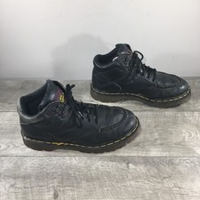 Dr. Martens England 8060 Docs Leather Black Terrain Chunky Mens Boots 8 Vintage