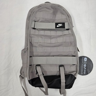 Nike SB RPM Backpack College Grey Black Logo Sportswear 26L NWT