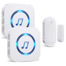 SANJIE Wireless Door Open Alarm Sensor Chime for Home Security Business Shop
