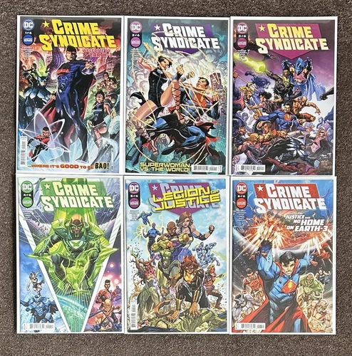 Crime Syndicate #1,2,3,4,5,6 DC Comics Complete Set NM 2021