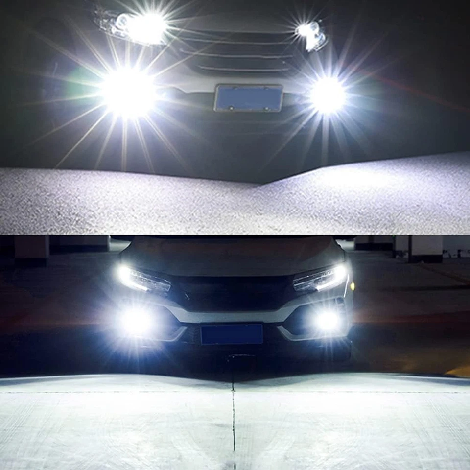 For 2008-2014 Cadillac CTS Sedan 6X 6000K LED Headlight Bulbs Hi/Lo + Fog Light - Image 2 of 4
