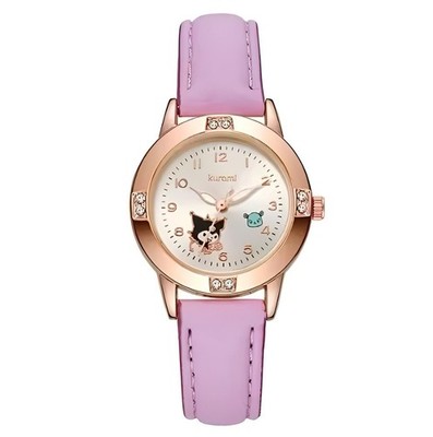 Kuromi Kids/Women s Analog Watch-Purple Band