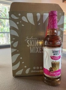 Jordans Skinny Syrups  sugar free, Butter Toffee, Case of 6 Bottles