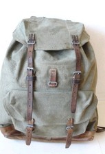 Vintage 1958 Swiss Army salt and pepper  Military  Backpack Rucksack 