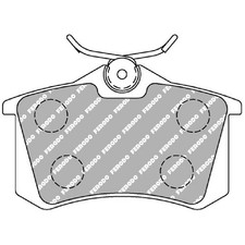 Satz Bremsbeläge Bremsklötze hinten für Peugeot 307 3A/C 3E CC 3B SW 24002892