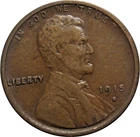 1915-S Lincoln Wheat Cent / Fine-Very Fine