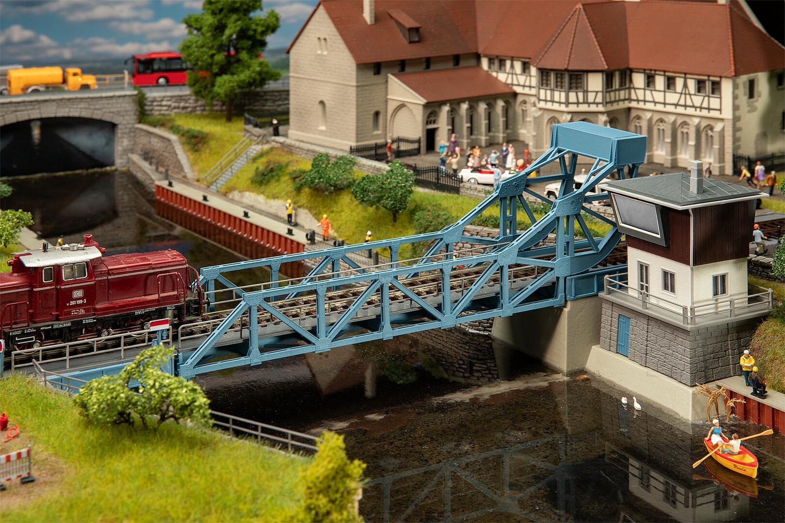 Faller 120506 HO Scale Bascule Bridge with Drive Kit