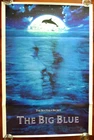 THE BIG BLUE Luc Besson Original 1988 American One Sheet Movie Poster Jean Reno