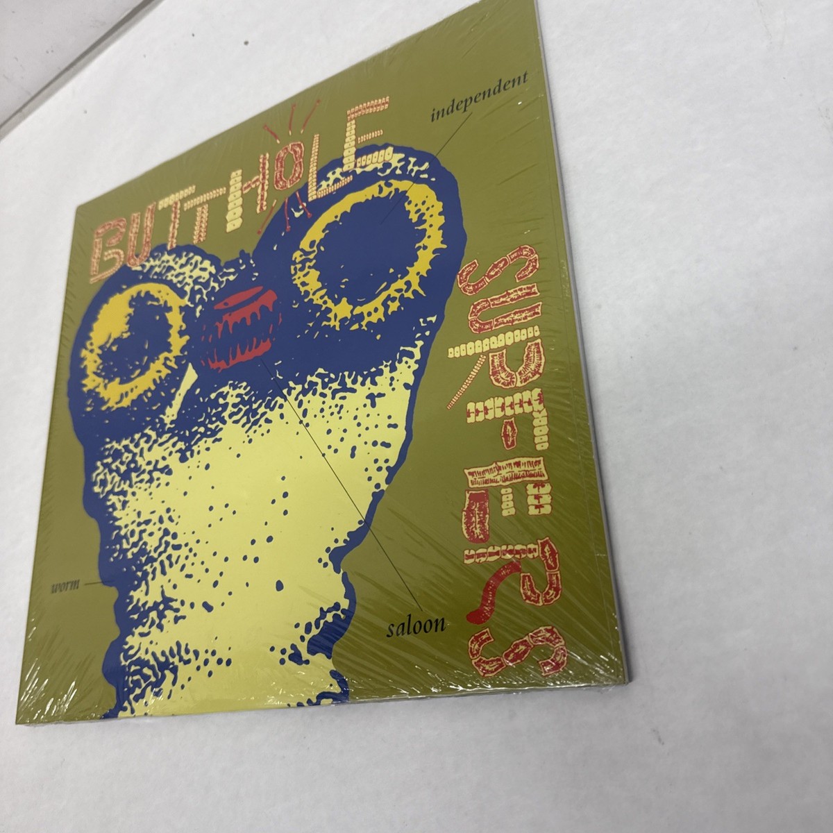 Butthole Surfers Independent Worm Saloon Blue/Gold Vinyl 2LP [NEW