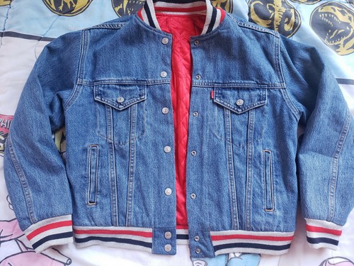 levis reversible bomber jacket