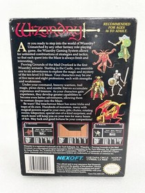 Wizardry Proving Grounds of Mad Overlord (Nintendo NES) Complete w/ Manual!