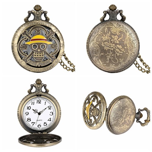 Steampunk Quartz Analog Pocket Watch with Necklace Pendant Chain Unisex Gifts - Picture 49 of 82