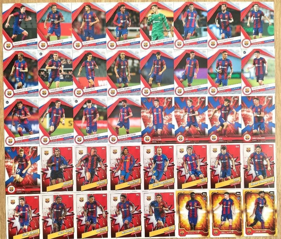 2023-24 Topps FC Barcelona Fan Complete Set Yamal Rookie 2023-24 Topps FC Barcelona Fan Complete Set Yamal Rookie