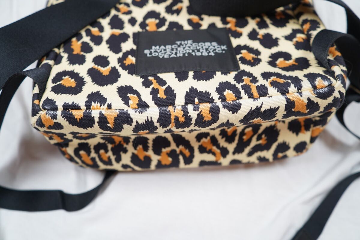 RARE Leopard Print THE BACKPACK by Marc Jacobs Backpack | eBay RARE Leopard Print THE BACKPACK by Marc Jacobs Backpack | eBay