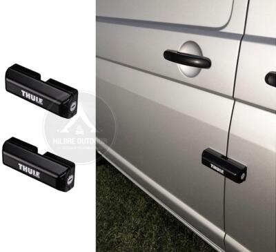 VAN DOOR LOCK UNIVERSAL HIGH SECURITY MOTORHOME SIDE/REAR/BACK SLIDING BLACK
