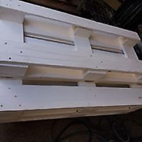 Divano in legno 120x80 con Pallet Bancali EUR EPAL con schienale ripiegabile - Foto 8 di 9