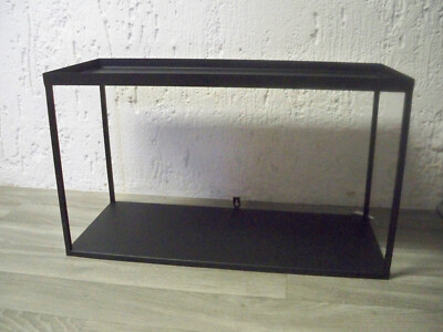 Wandregal Black Cube, puristische Form, Industrial Look ca : 35 x 60 x 25  cm D1