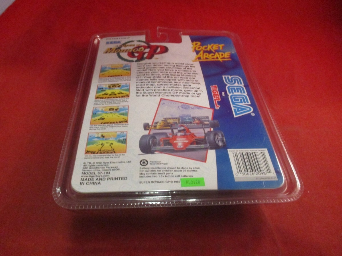Super Monaco GP Sega Pocket Arcade by Tiger Electronic