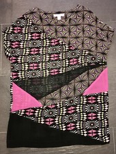 Matthew Williamson for H&M Shirt Oberteil bunt, Seide, Gr. 38/M