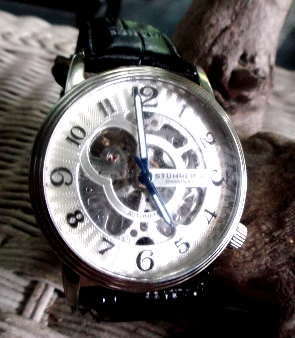Stuhrling Original Skeleton Automatic 20 Jewels