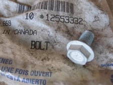 NOS GM LS SERIES FLYWHEEL BOLT NEW GM 11569956 QTY 1