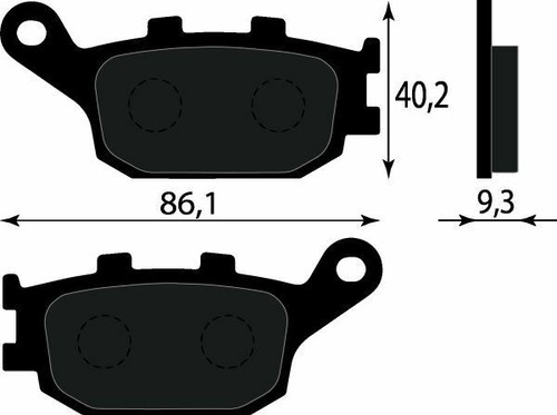 Plaquette De Frein Ferodo Pour Moto Honda 600 Cbr Rr 2003 à 2013 AVG / AVD Neuf