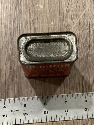 Ben Hur Vintage Sage Spice Can Kitchen Decor, Golden Chariot 